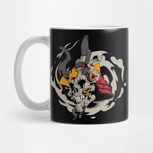 Skull samurai Mug